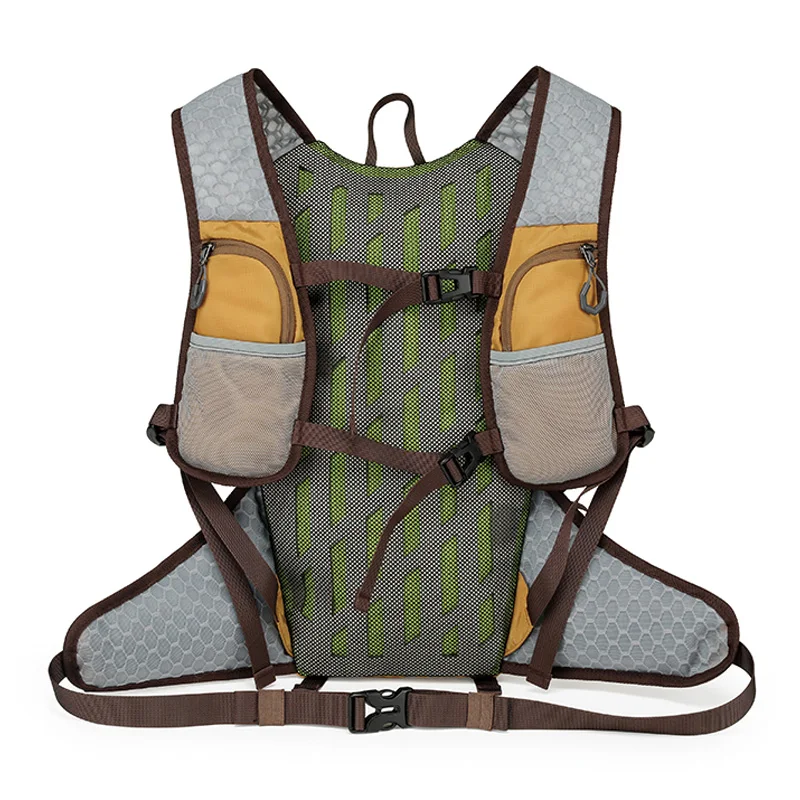 Water-resistant lightweight sports backpack, multifunctional rucksack for cycling, camping and hiking view 4
