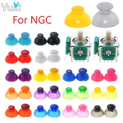 YuXi 3D Joystick For NGC Gamecube Controller Analog Thumb Stick Grips Caps Replacement Parts