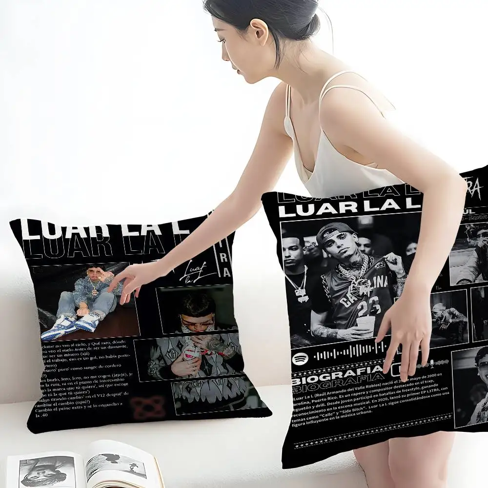 Singer L-luar La Pillow Cover for Bedroom Room and Living Room Sofa Decorative Cushion Cover