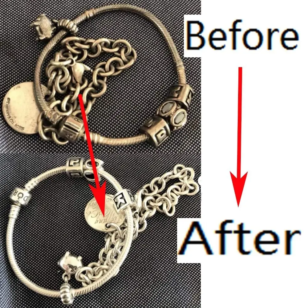 

50Pcs 8x8cm Jewelry Cleaning Cloth Soft Fabric Double-Sided Silver Polish Cleaner Non-toxic Household Cleaning Polishing Cloth