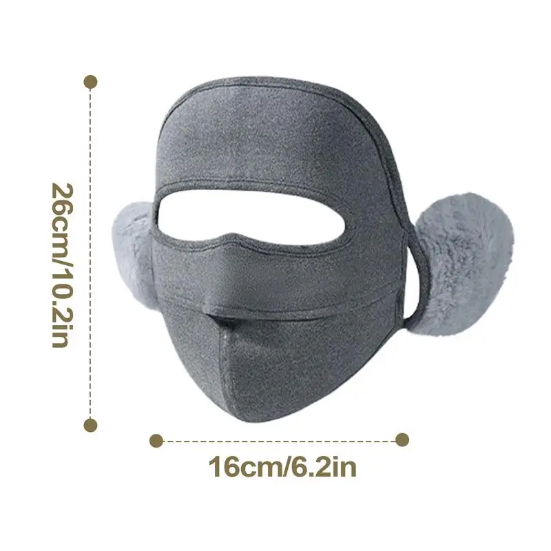 Couvre-visage coupe-vent respirant pour temps froid, chauffe-visage, moto, vêtements de sauna, ski, hiver