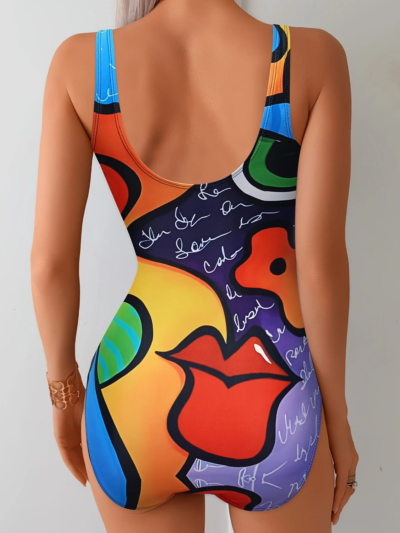 Women's Elegant One-Piece Swimsuit - Summer Beachwear, Bathing Suits
