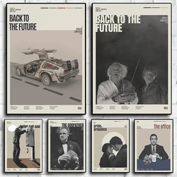 Movie Back to the Future better call saul 80s Retro Posters For Living Canvas Painting Room Wall Art Home Decor Picture Poster