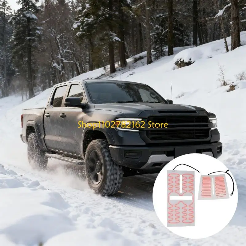 

547B Strong Vehicle Chair Heating Component Pad Assembly Accommodates 2003 2007 Pickup SUVs Exact OEM Specifications Plastic