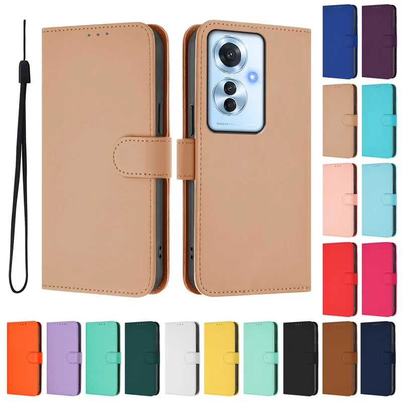 OPPOF25Pro Case For OPPO F25 Pro Wallet Leather Flip Cases OPPOF25 Pro Protective Card Slot Cover Coque Fundas Shell f25 Pro