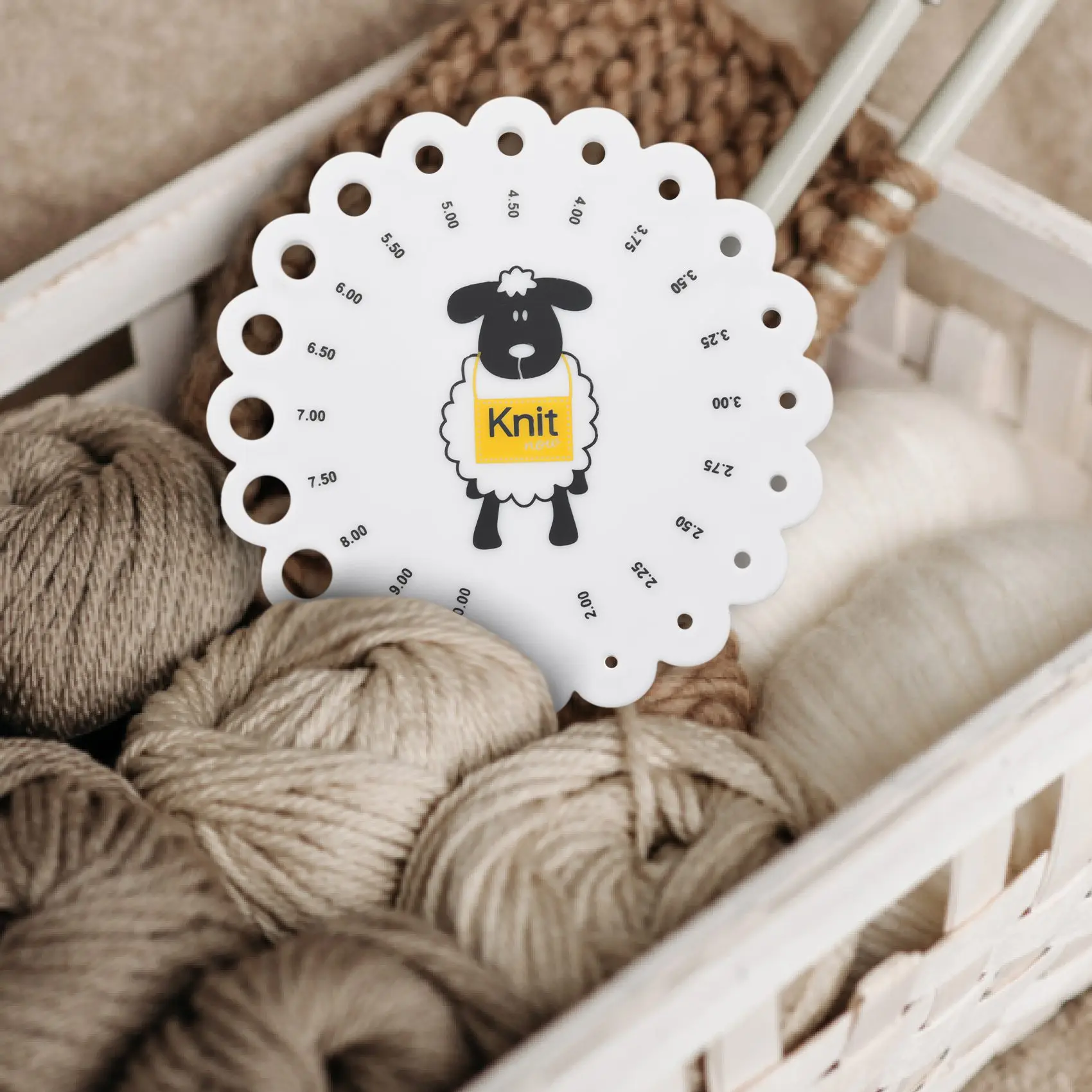 Линейка для вязания