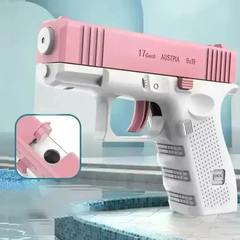 Mini pistola de agua para niños, juguete de verano para jugar al aire libre, juguete de tiro interactivo para padres e hijos, equipo de Fiesta EN LA Piscina en la playa, regalo para niños