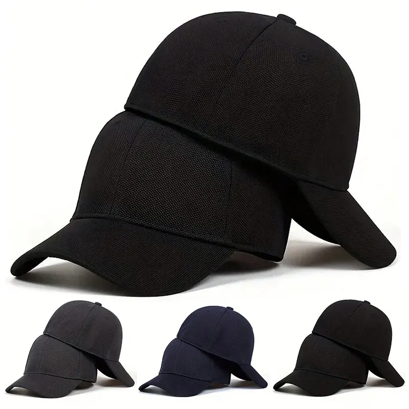 Unisex Light Plate Rear Sealing Woven Fabric Baseball Caps Spring and Autumn Outdoor Adjustable Casual Hats Sunscreen Hat