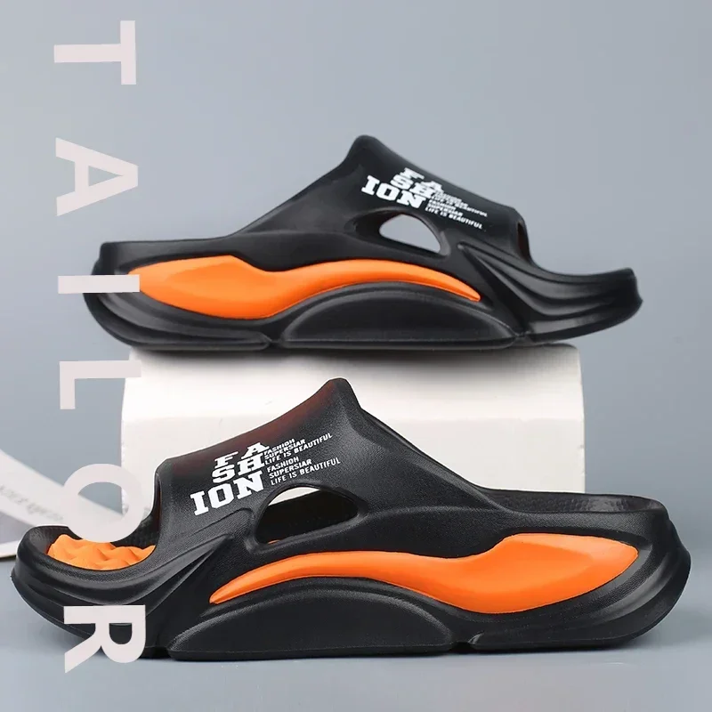 

Новые мужские массажные тапочки, домашние и уличные сандалии, пляжная повседневная обувь, удобные шлепанцы, мужские шлепанцы, мужские и женские домашние тапочки