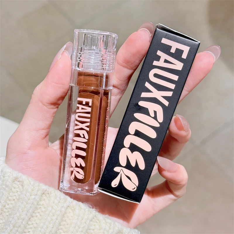 HudaBeauty Faux Filler Glansrijke Niet-Kleverige Lipgloss Hydraterende Kristalheldere Lip Olie Volumegevende Hydraterende Getinte Lipstick Make-up