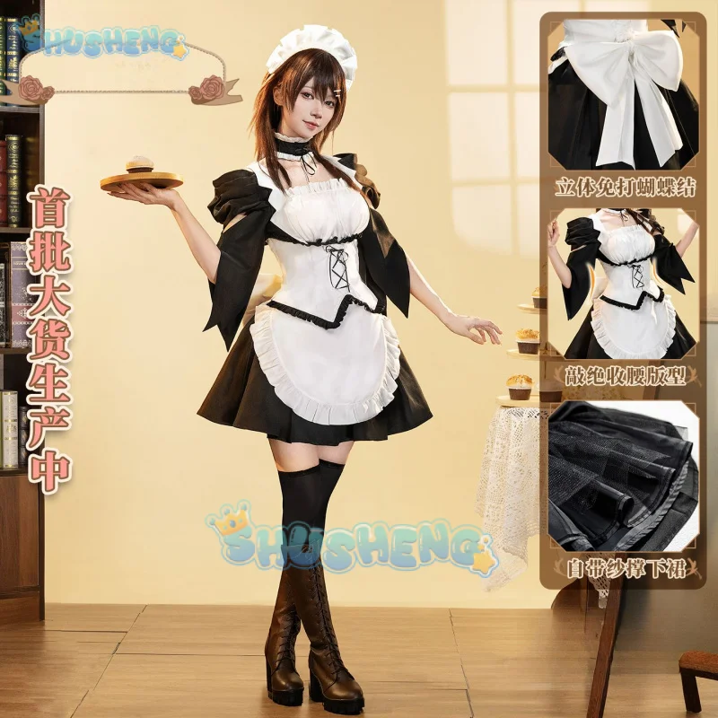 

Ayuzawa Misaki Cosplay Costume Kaichou wa Maid-sama!Uniform Halloween Carnival Party Christmas Play Role Clothes Clothing