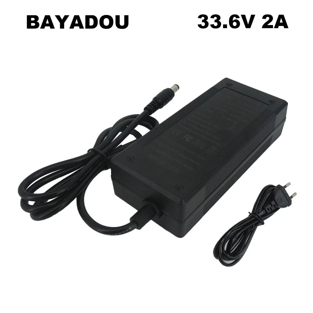 

SJT75E 33.6V Li ion Charger 8S 28.8V 29.6V 10AH 12AH 15AH 20AH Lithium Lipo 18650 Battery Charger DC Port