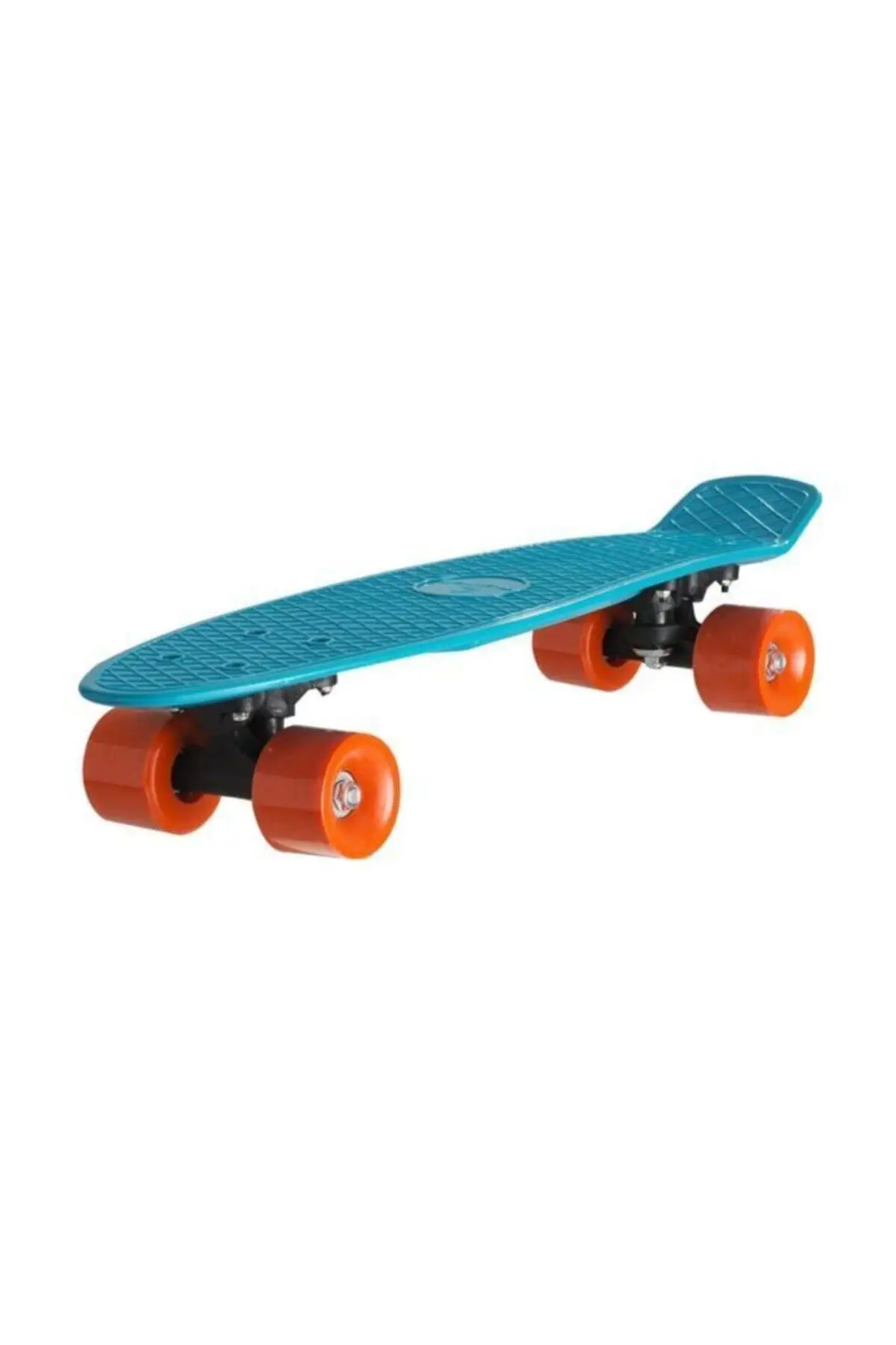 4 wheels Skateboard Blue Orange