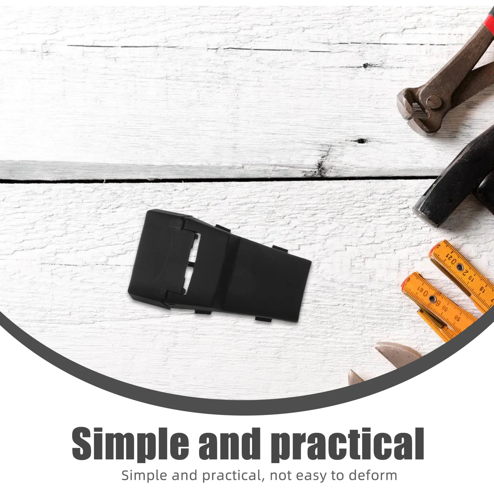 

10Pcs Trash Can Connectors Plastic Replacement Secure Lid Locks for Garbage Bins Home Kitchen Bathroom Office