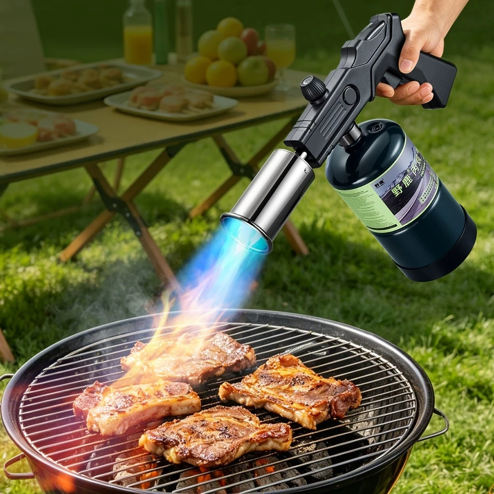 Hot selling outdoor garden hardware tools, flamethrowers, barbecue charcoal special camping flamethrowers, spray guns