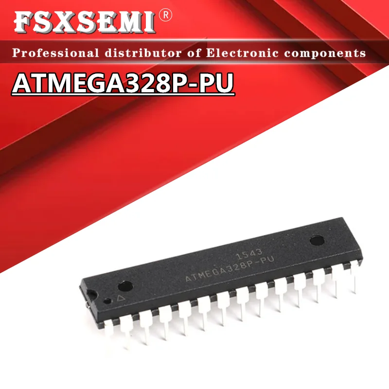 

(5~10)pcs ATMEGA328P-PU ATMEGA328 ATMEGA328P ATMEGA328P P U DIP-28 Chipset MCU IC