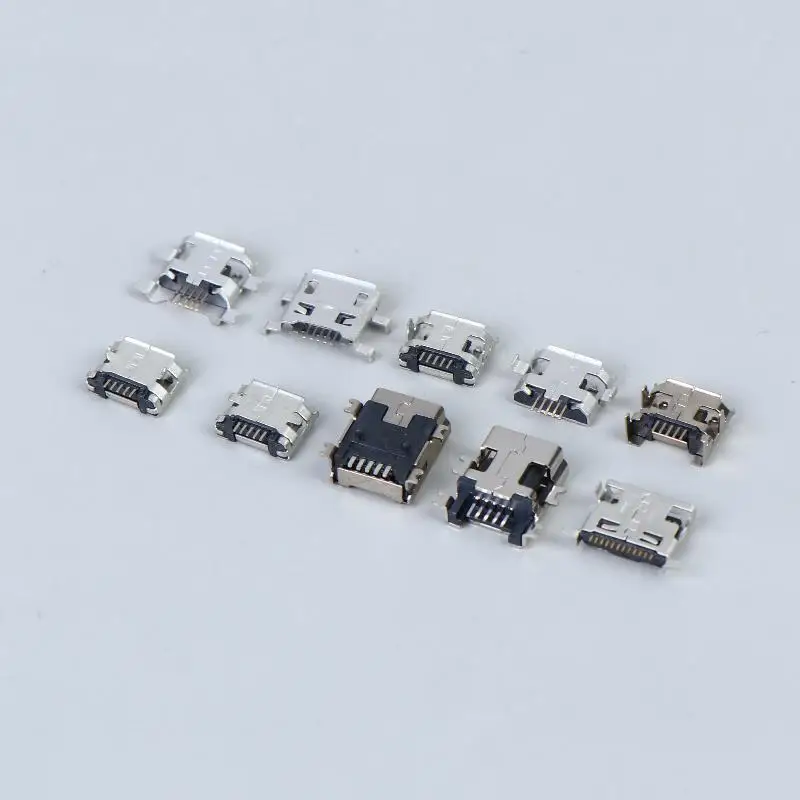 ~50/100/150Pcs 2/6/16Pin SMD SMT PCB USB-C Socket Type-C USB Connector Charging Port For Phone And Digital Product Repair Kit