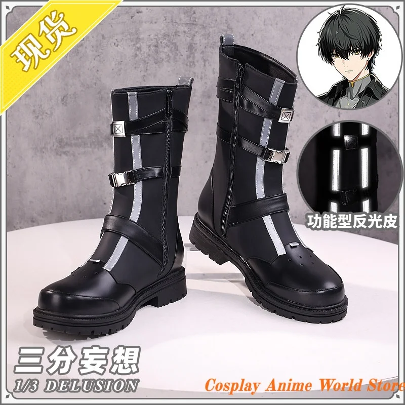 

В наличии: Обувь для косплея Rover Kurogame Wuthering Waves для мужчин, для Хэллоуина и ролевых игр