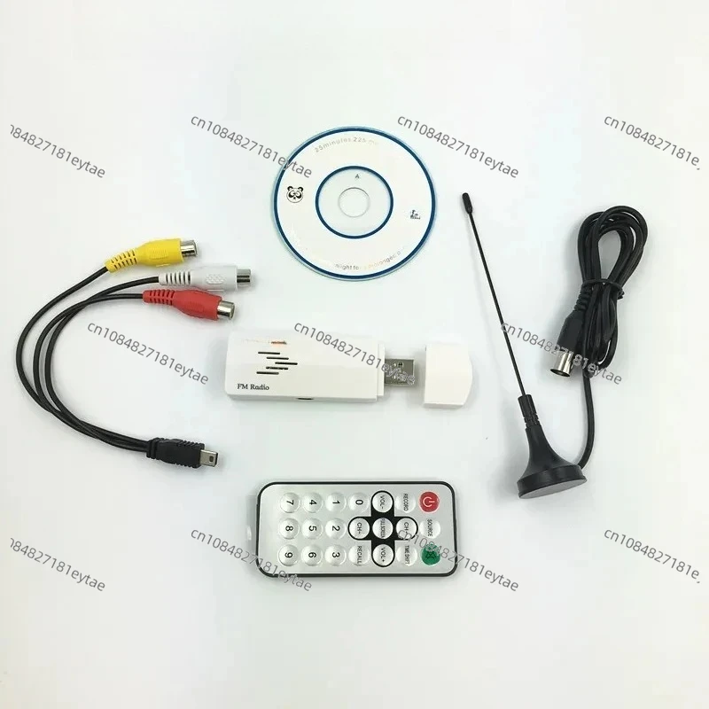 USB TV card/collection box, computer can be used as a TV, laptop can be plugged into cable to watch TV, supports WIN10