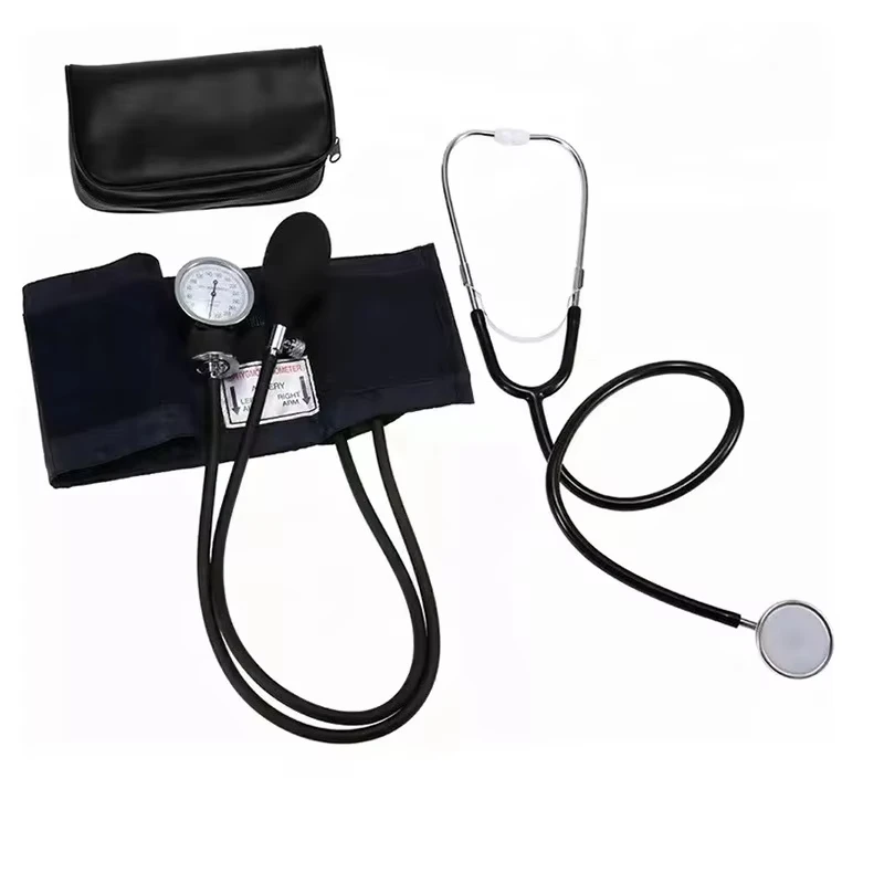 ABX Manual Blood Pressure Monitor Diastolic Sphygmomanometer Double-sided Medical Doctor Stethoscope Sphygmomanometer Cuff Home