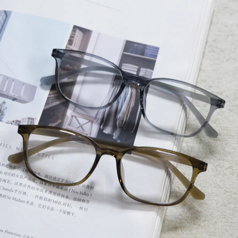 إطار نظارات قصر النظر الجديدة للرجال والنساء بتصميم راقي على الطراز الكوري الجديد إطار للطلاب