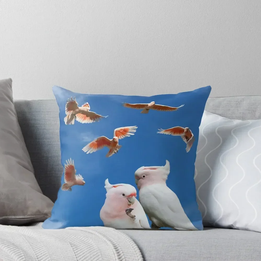 

Major Mitchell's Cockatoo Throw Pillow Decorative Cushion Cover Cushions For Sofa Decorative pillowcase pillow