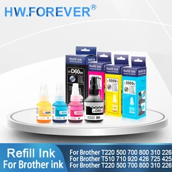 BT5009 BT5000 BT6000 Refill Dye Ink For Brother DCP-T220 T300 T310 T500W T420W T425W T426W T428W T510W T520W T700W Printers Ink