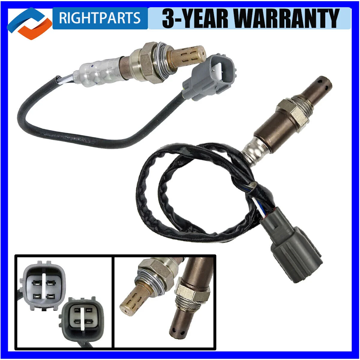 Nowy czujnik tlenu Up+Downstream do Toyota Camry 2.4L 2007 2008 2009 2010 2011 RAV4 2.4L 2006 2007 2008 89467-33080 89465-42170