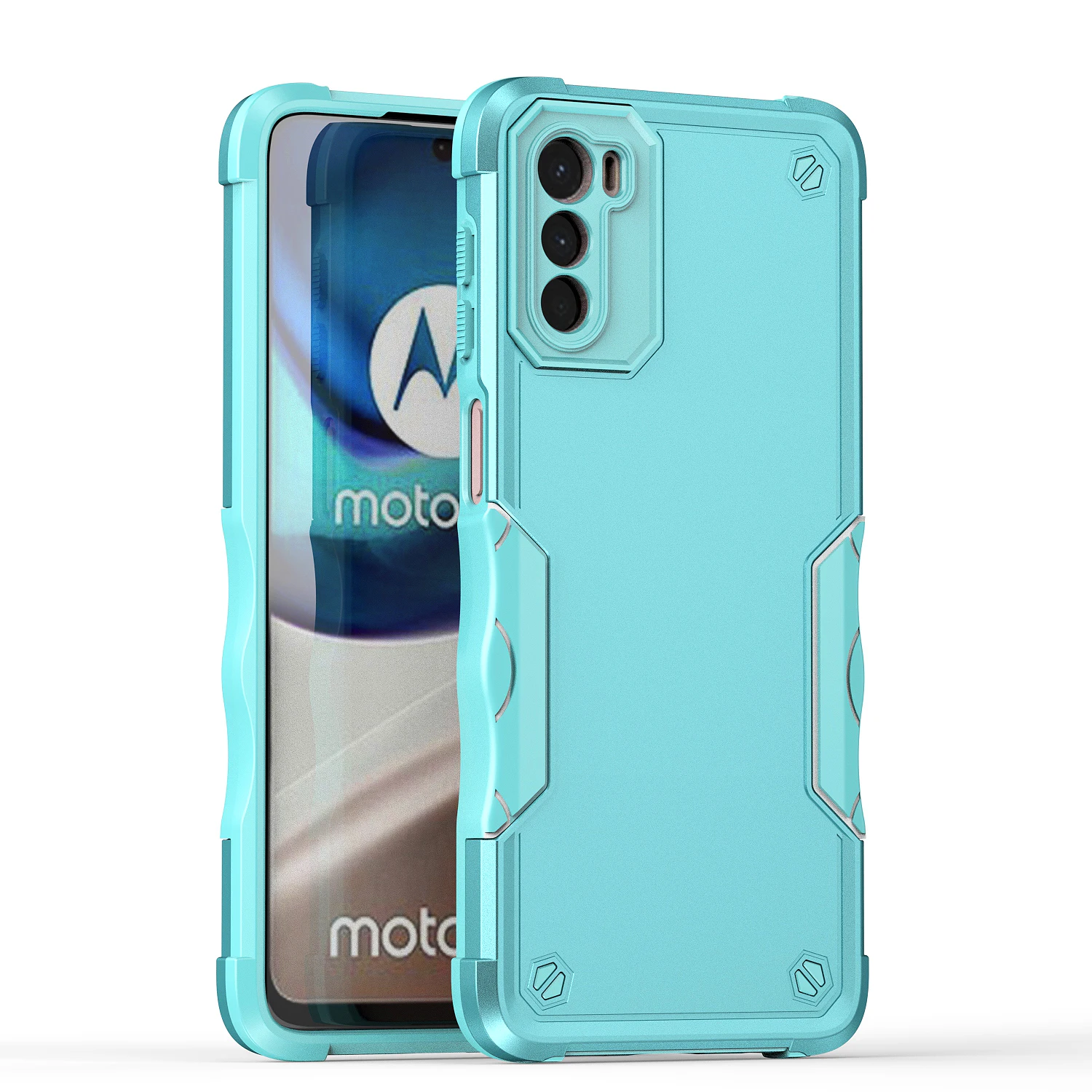 Heat Dissipation Case for Motorola G42 XT2233-2 Luxury Soft Silicone Edges Hard Shockproof Phone Cover Moto G42 G 42 42G MOTOG42