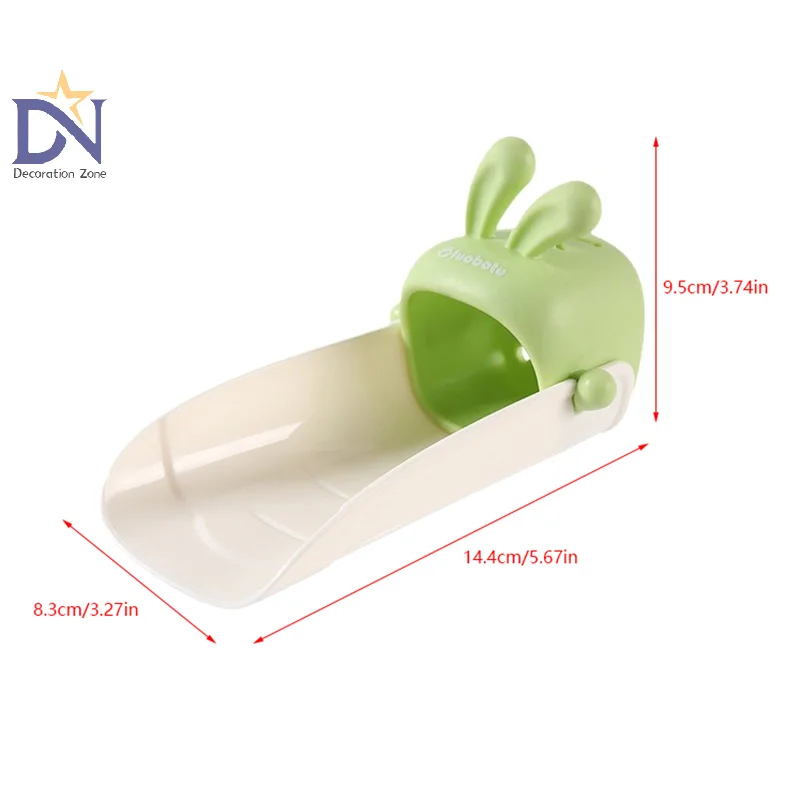 Cartoon Faucet Extender Convenient Device Cute Sink Faucet Extender Rabbit Splash-proof Baby Hand-washing Faucet