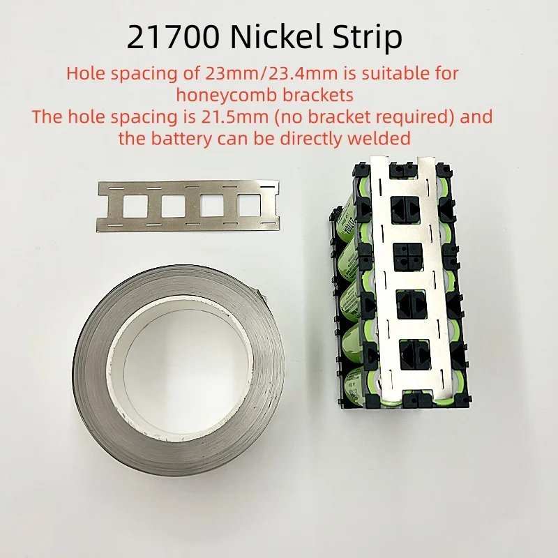 Nickel strip Nickel sheet 21700 power lithium battery connection sheet spot welding punching forming