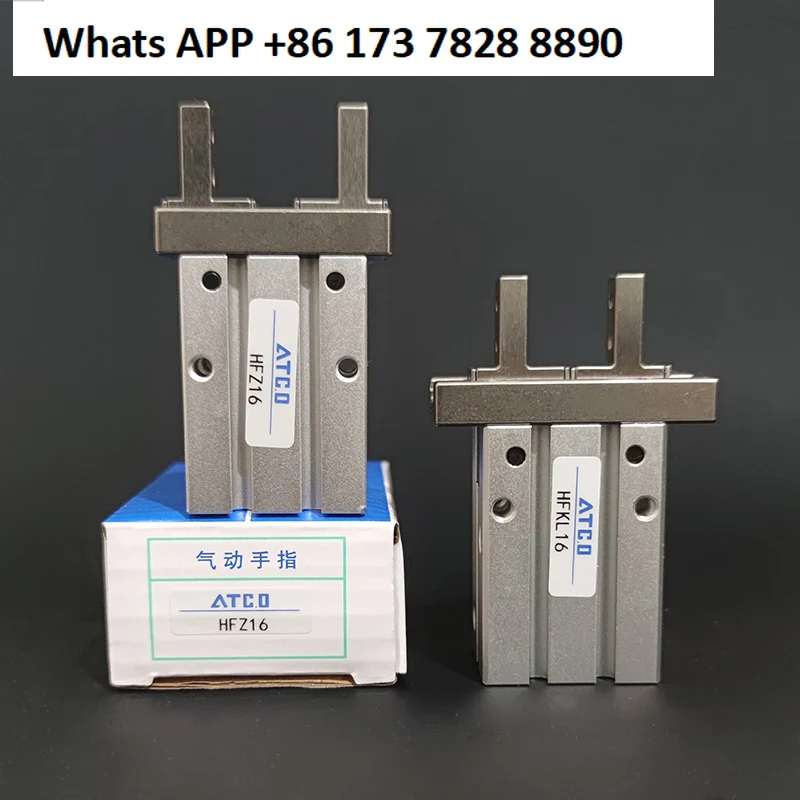 

Pneumatic Finger Cylinder Claw Guide Lengthened HFKL/HFZ6/10/16/20/25/32/40 B Parallel Air Claw