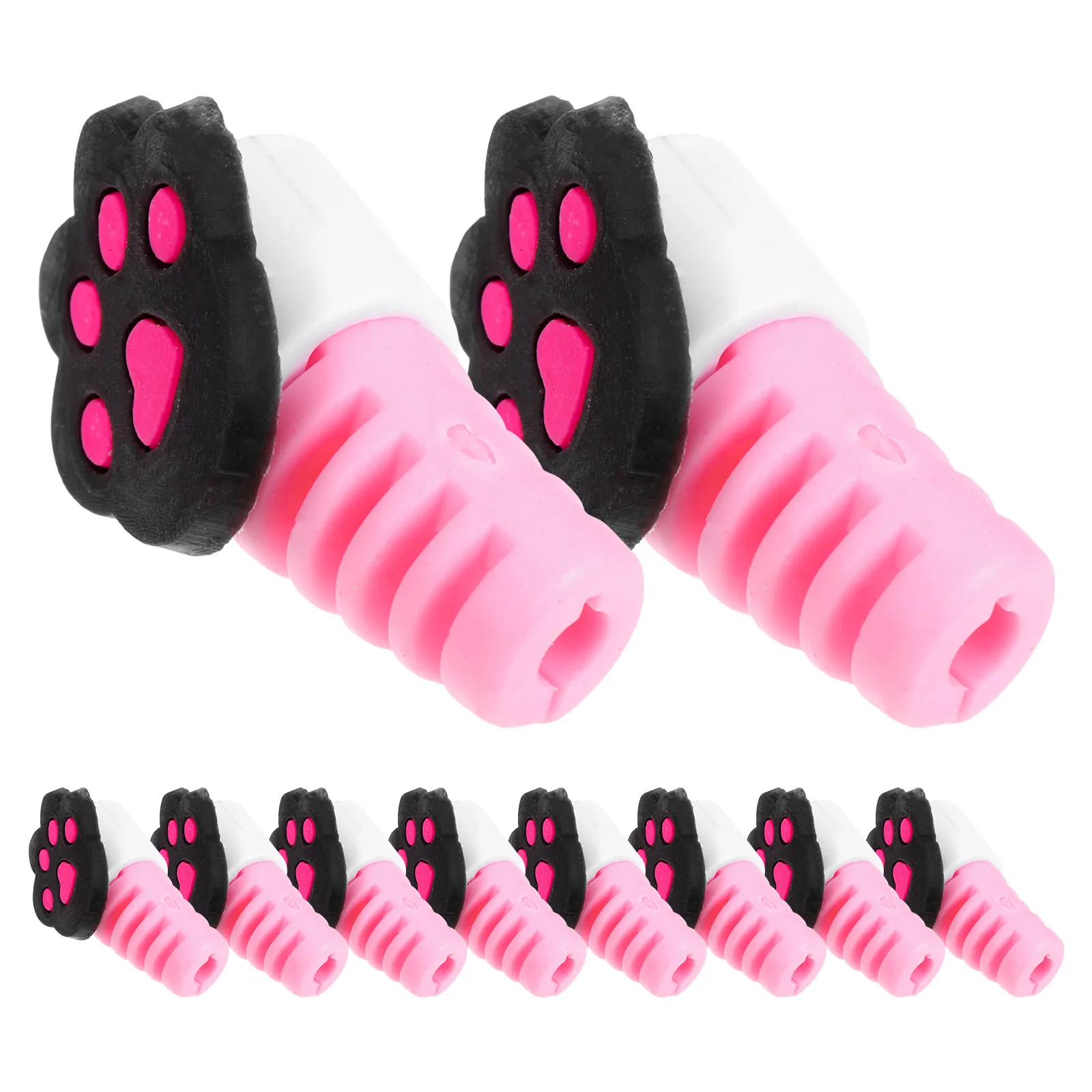 

10 pcs USB Protector Charging Cable Saver Saver USB Cable Protector Cell Phone Laptop Computer Cord Organizer