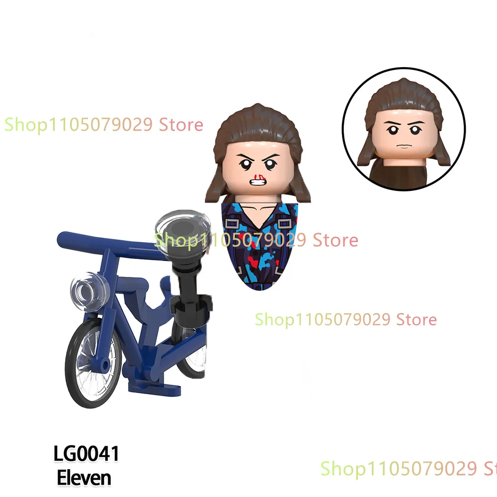 16 قطعة أفلام جديدة شخصيات غريبة اللبنات الأشياء دمى عمل صغيرة دمى تجميع لعب هدايا الاطفال