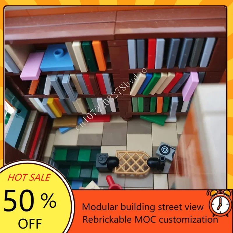 4770PCS Modular House Baguette Modular MOC Creative street view Model Custom Puzzles Architecture DIY Assembly Model Toys Gifts