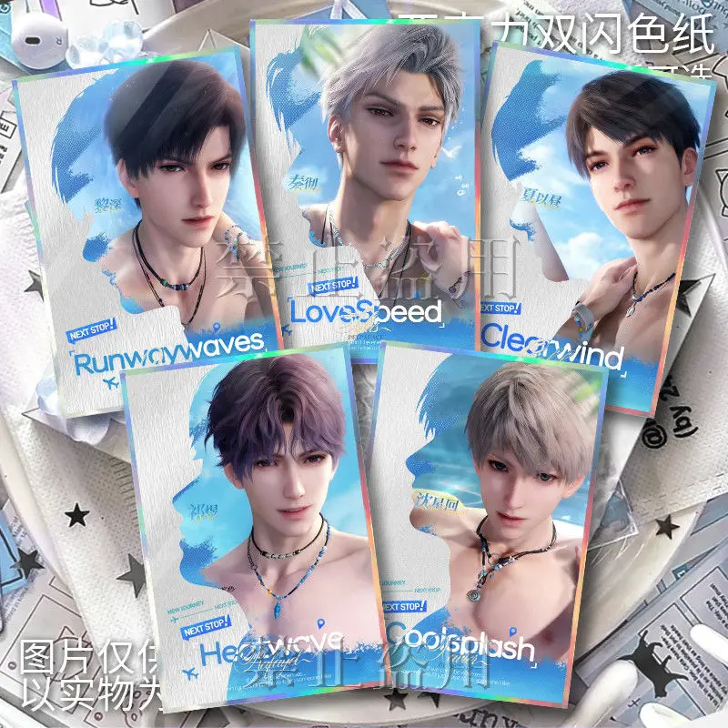 

Sylus Rafayel Xavier Caleb Zayne Love and Deepspace аниме косплей мультфильм летняя акриловая цветная бумага цветной лист Рождество