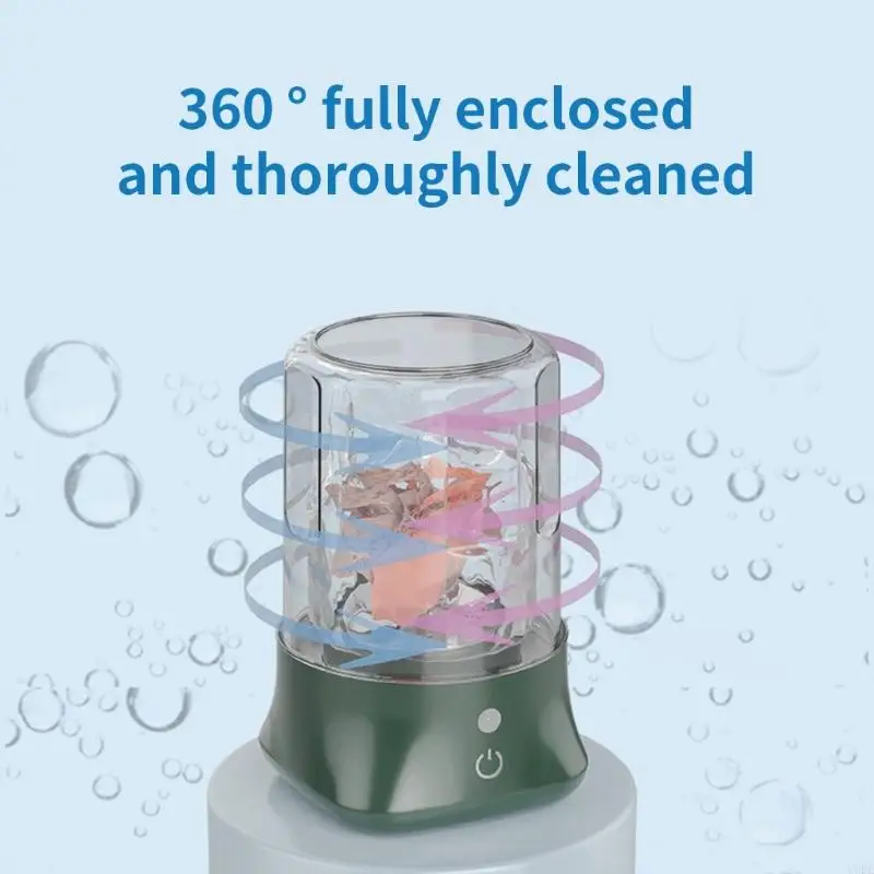 U0DE Mesin Cuci Portabel Pakaian Kecil Kaus Mesin Cuci Mesin Cuci Pakaian Dalam yang Cocok untuk Beban Kecil