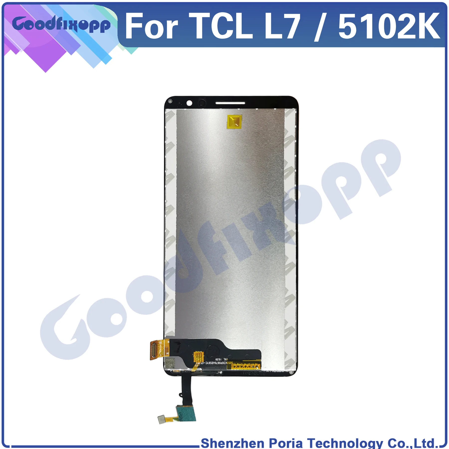 شاشة تعمل باللمس محول الأرقام الجمعية ، شاشة LCD ، إصلاح أجزاء ، استبدال ل TCL L7 ، 5102 ، 5102K