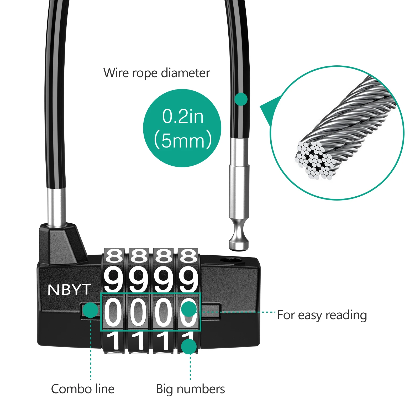 Mini Dial Digits Code Number Password Combination Padlock Safety Travel Security Lock for Luggage Lock Padlock Gym