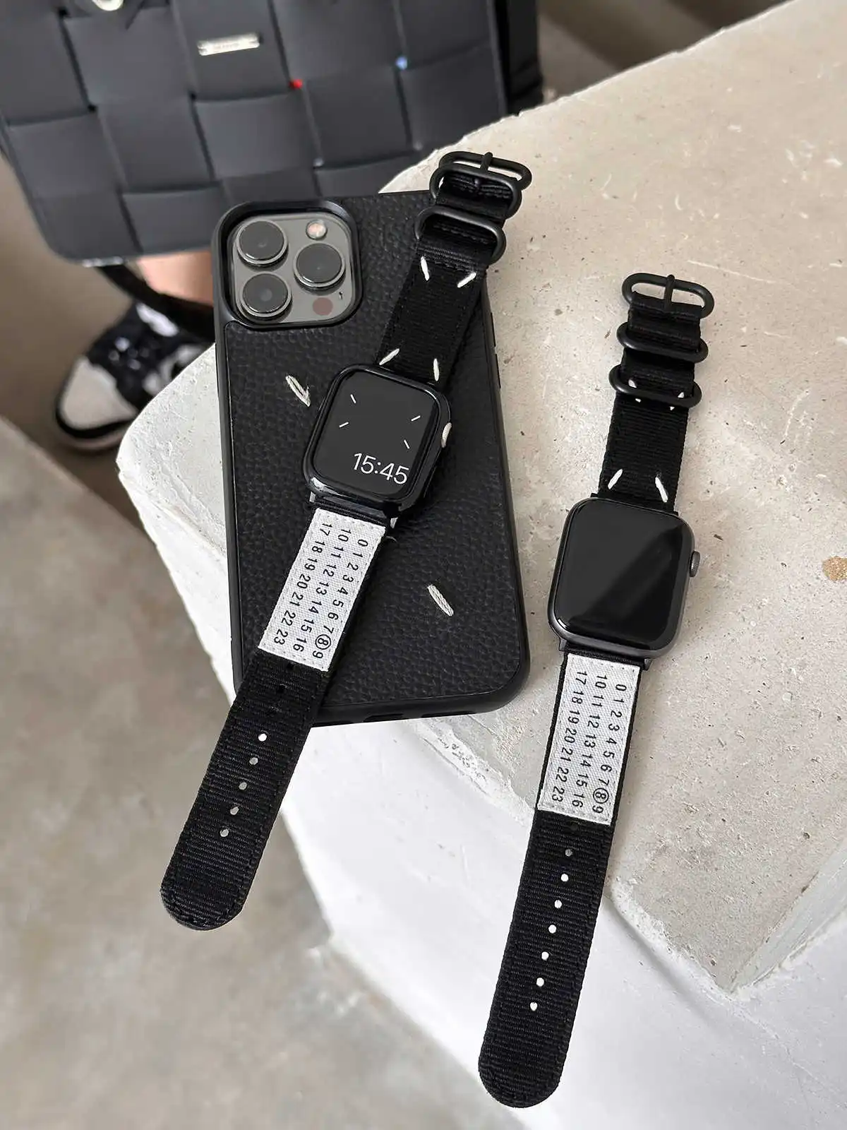 

Nylon Watchband 38mm 40mm 41mm for iwatch Replace Casual Wrist Strap 42mm 44mm 45mm 49mm for Apple Watch 9 8 7 6 5 4 3 SE Ultra