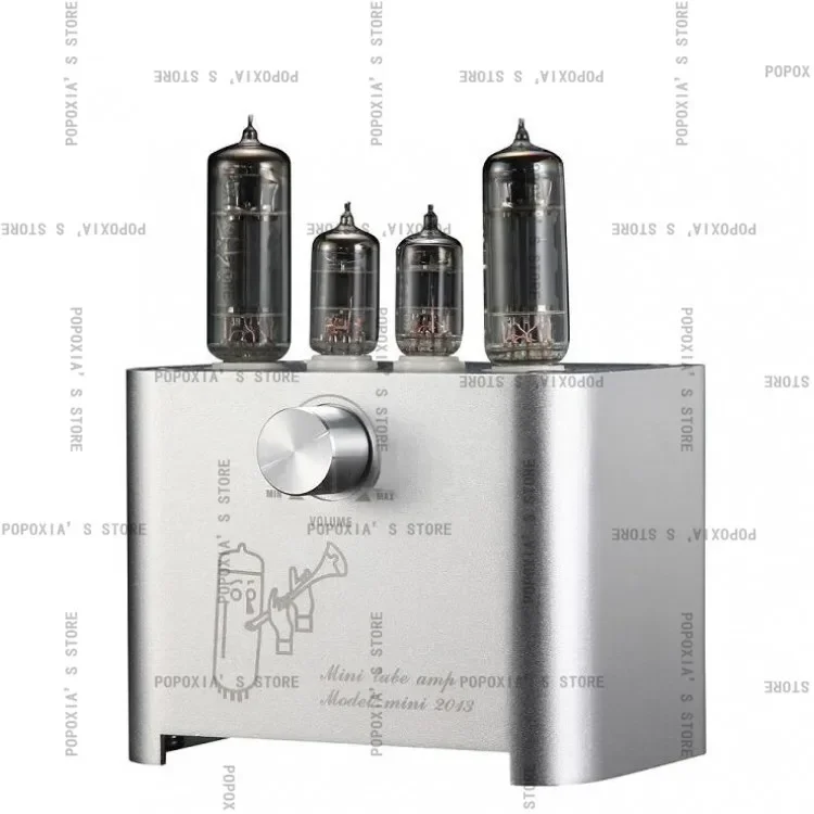 Stereo HiFi Desktop Power Amp 3W+3W Mini Vacuum Tube Amplifier