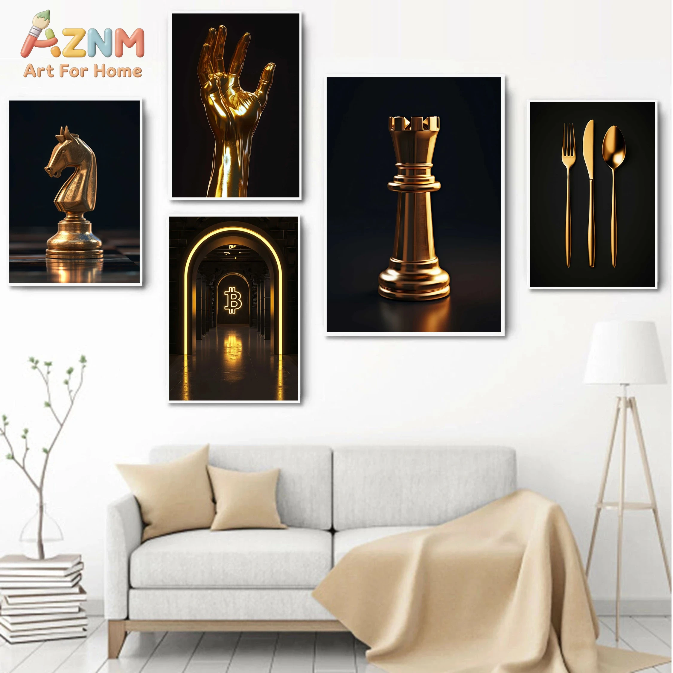 AZNM - Arte de Pared en Lienzo - Quiet Luxury Lifestyle reseña y precio