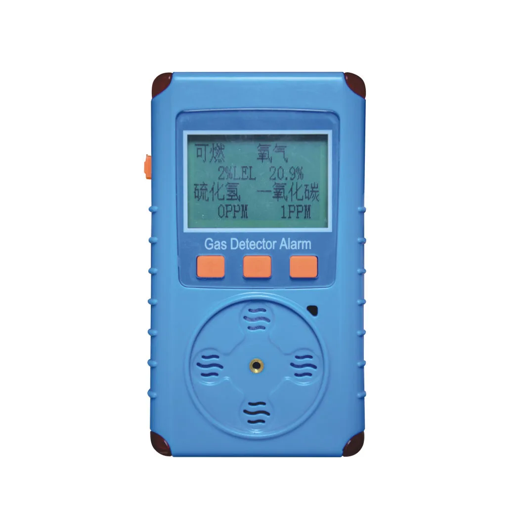 ZHONGAN KP826 KP836 gas detector alarm portable 4in1 fixed multi gas DETECTOR