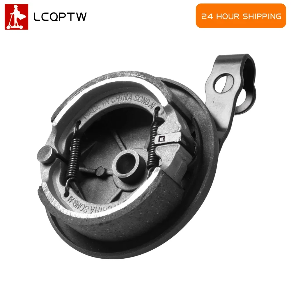 Front Wheel Scooter With Drum Brake For Ninebot MAX G30 Kick Scooter Brake Assembly Smart PADS Skateboard Parts free shipping