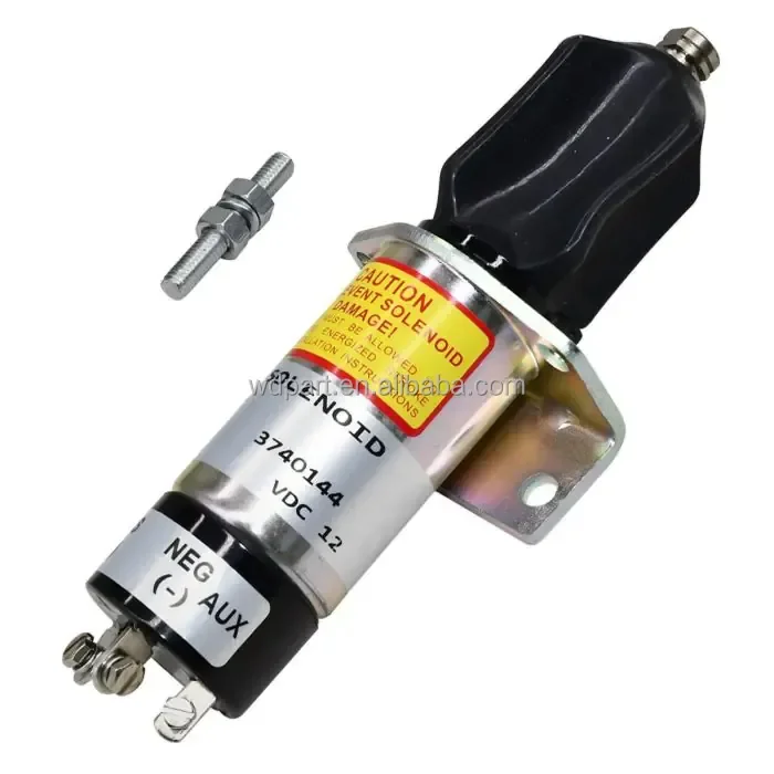 

12V Throttle Solenoid 3740144 for JLG Lifts Engine Spare Parts