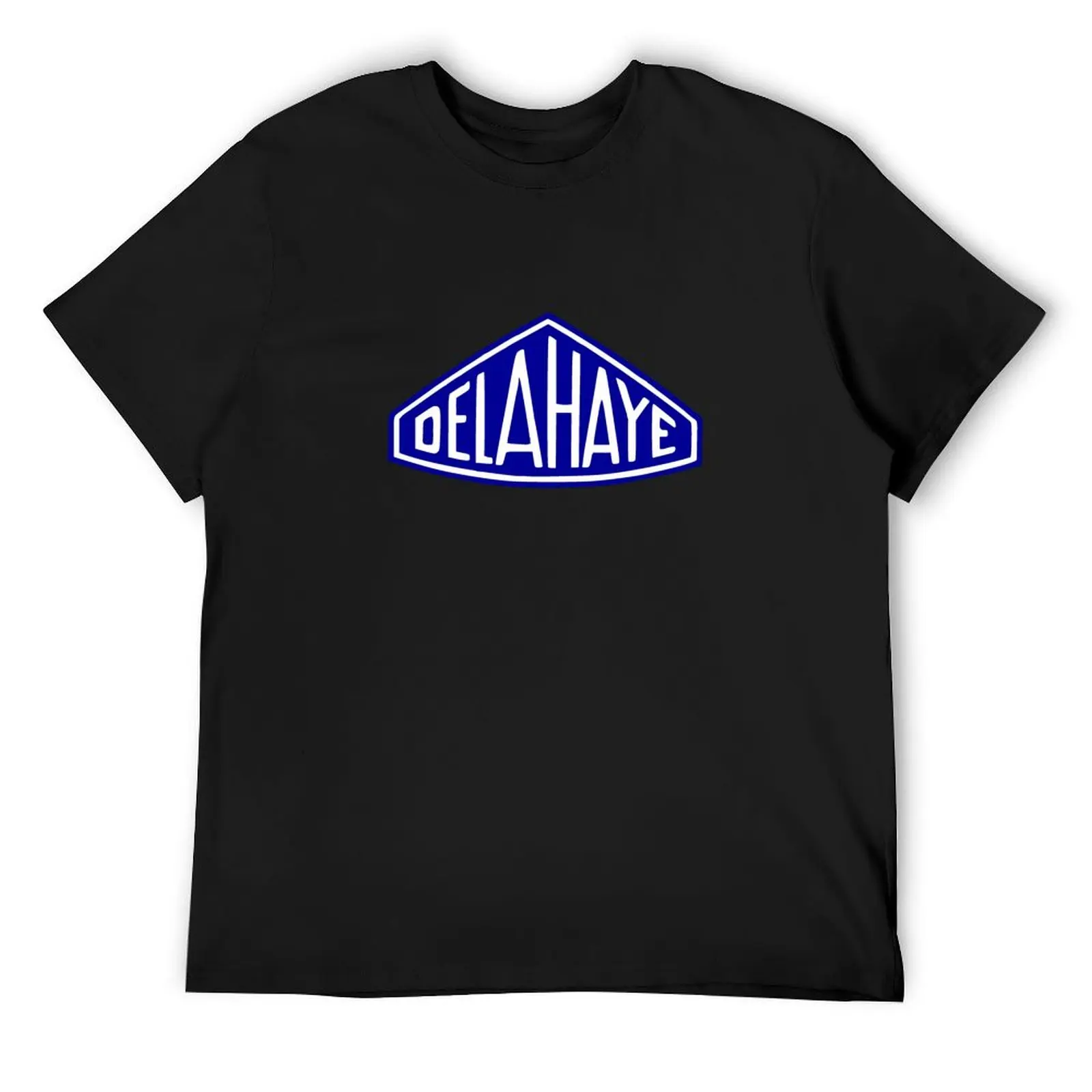 Classic Car Logos: Delahaye T-Shirt cute tops essential t shirt quick-drying mens fashion