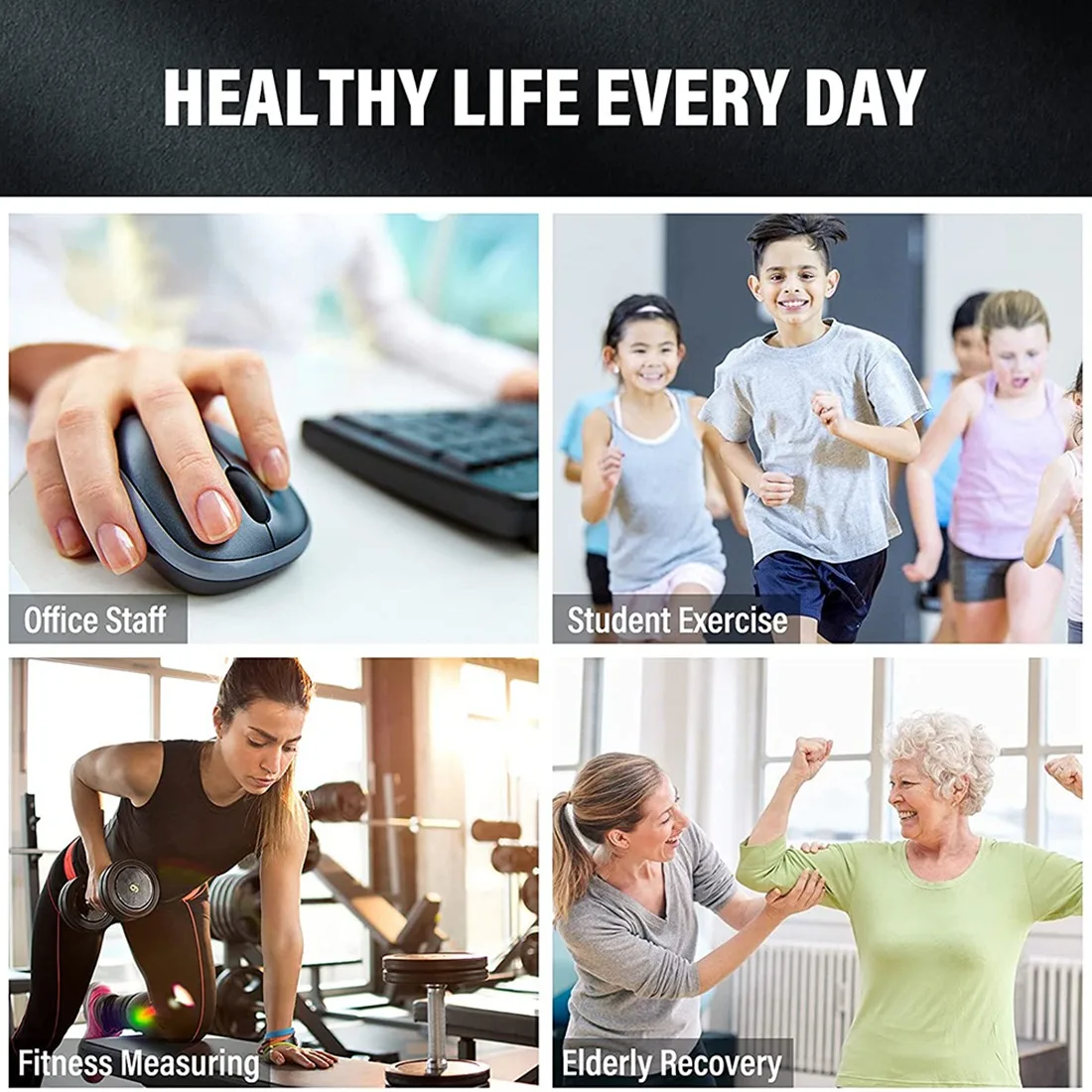 جهاز اختبار قوة قبضة RUAI، 396 رطل/180 كجم، مقياس قوة قبضة اليد الرقمي، شاشة USB LCD، مقياس قوة قبضة اليد