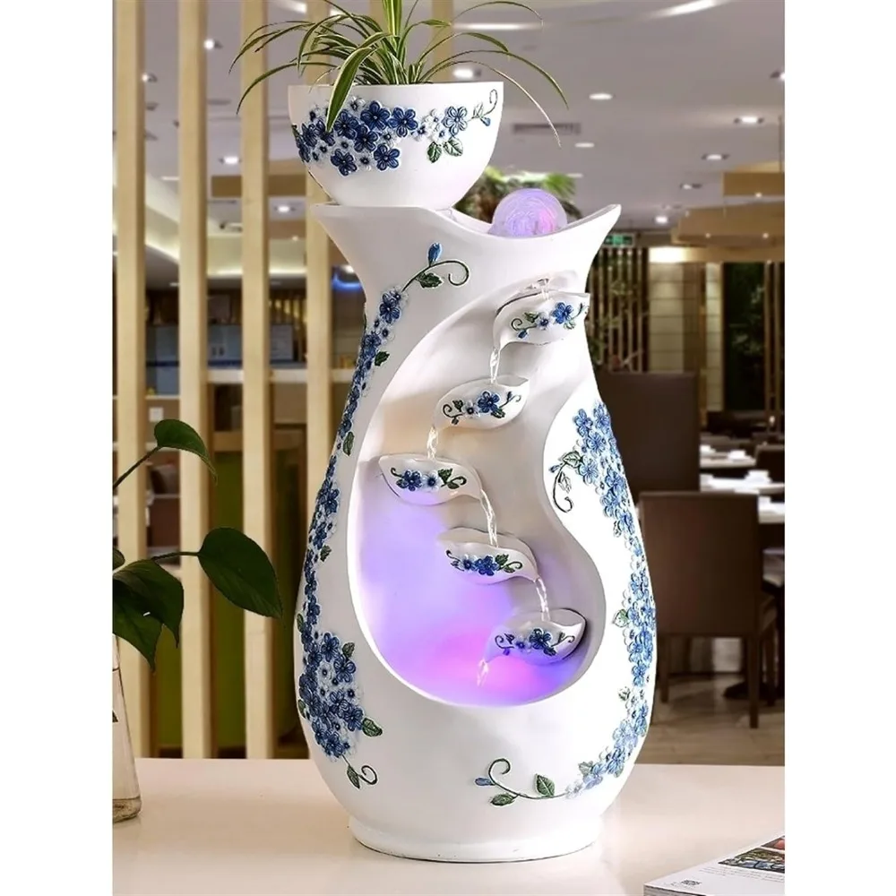 

Outdoor Water Fountain Simple Water Fountain, Living Room Circulating Water Features, Garden Fountain Landscape Decoration