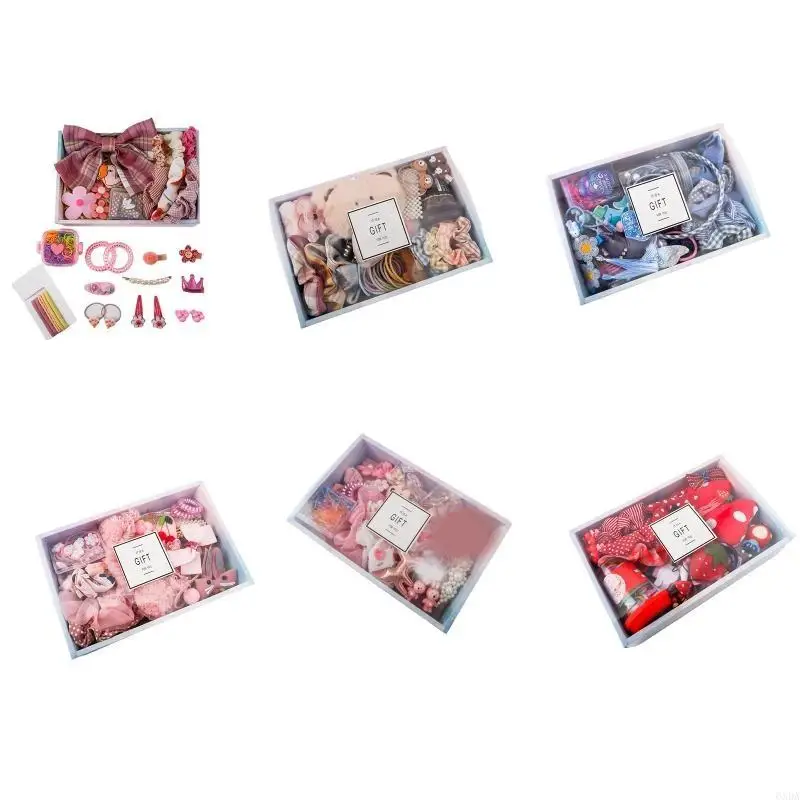 

Lovely Headband Hair Clips Colored for Girls Baby Present 35-40 pcs 6XDA