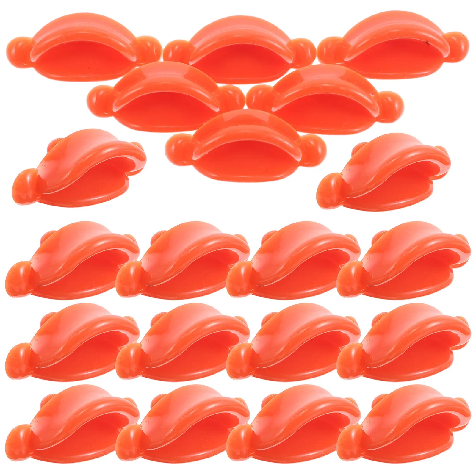 

20Pcs Small Yellow Kit Plastic Duck Beak Accessories for DIY Stuffed Animal Making Kids Educational Art Projects